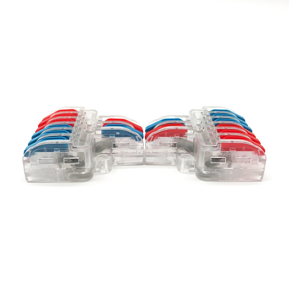 5/10pcs/SPL-42/62 Small Push-In Connector Terminal Block Quick Wire Connector Universal Cable Wire Connector