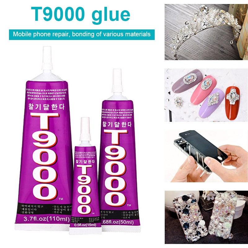 T9000 Liquid Glue Epoxy Resin Clear Adhesive Heat Resistant for Glass Crystal Jewelry DIY Accessories Glue Adhesive NW