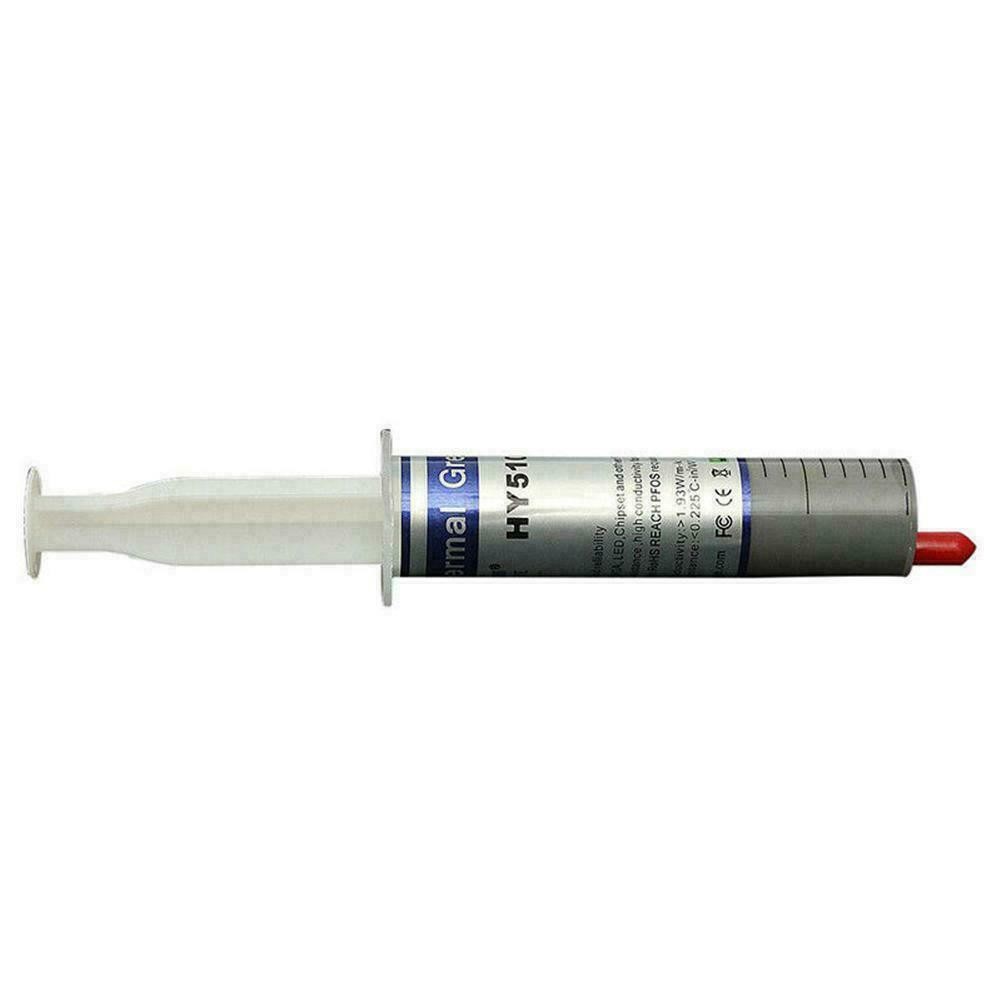 New 1pc HY510 30g Gray Thermal Conductive Grease Paste Computer Cooling Silicone Grease For CPU GPU Cooling Chipset