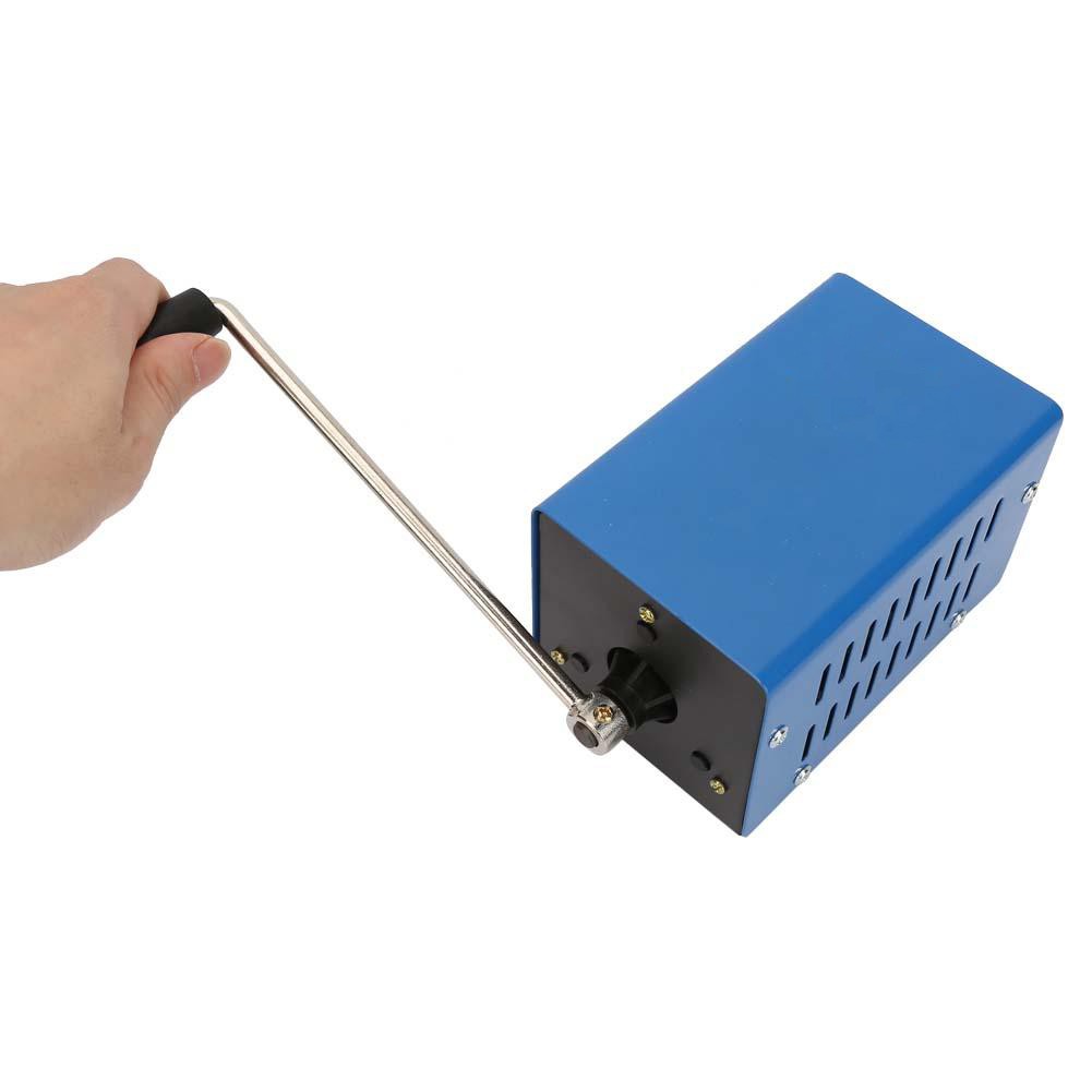 20W Emergency Electric Generator Hand Crank Dynamotor Hand Crank USB Generator Mini Generator Outdoor Camping Survival