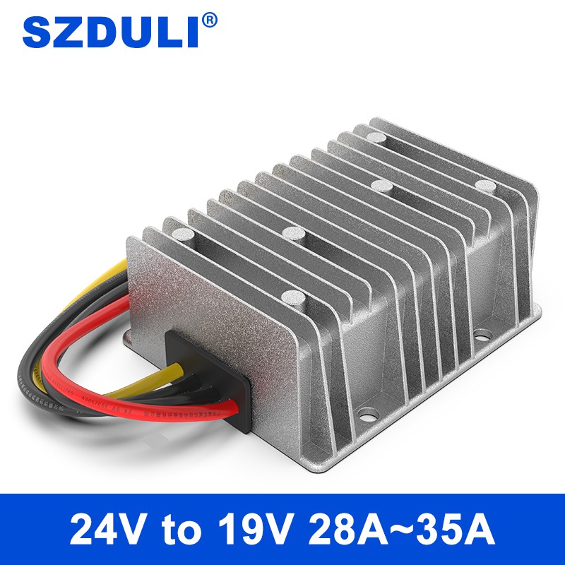 SZDULI 24V to 19V 1A 3A 5A 8A 10A 15A 20A 30A 35A DC DC Converter Step-down 22-40V to 19V Regulated Voltage Converter