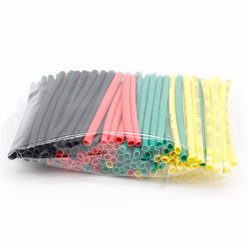 328pcs 2:1 Polyvinyl Heat Shrink Tubing Pouch Pipe Wrap Wire Set 8 Size R06 Drop Ship