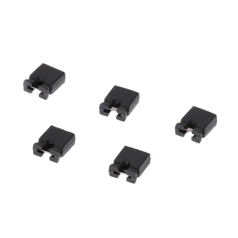 100pcs 2.54mm Standard Jumper Blocks Caps for Hard Drive CD DVD Motherboards