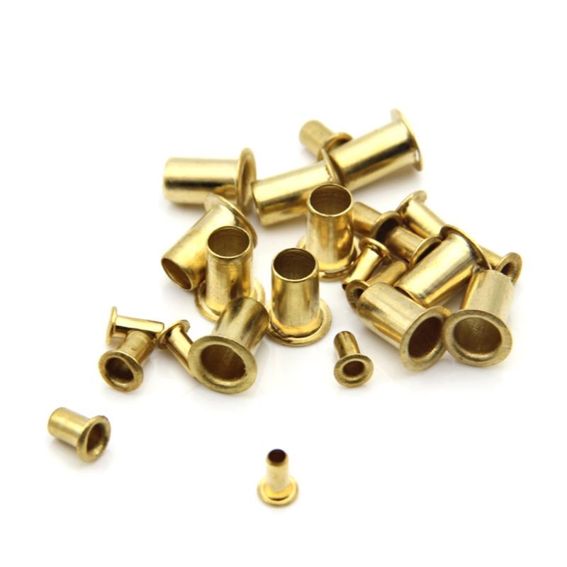 1000pcs Tubular Rivets M0.9 M1.3 M1.5 M1.7 Combination Circuit Board PCB Nails Copper Hollow Nuts Kit