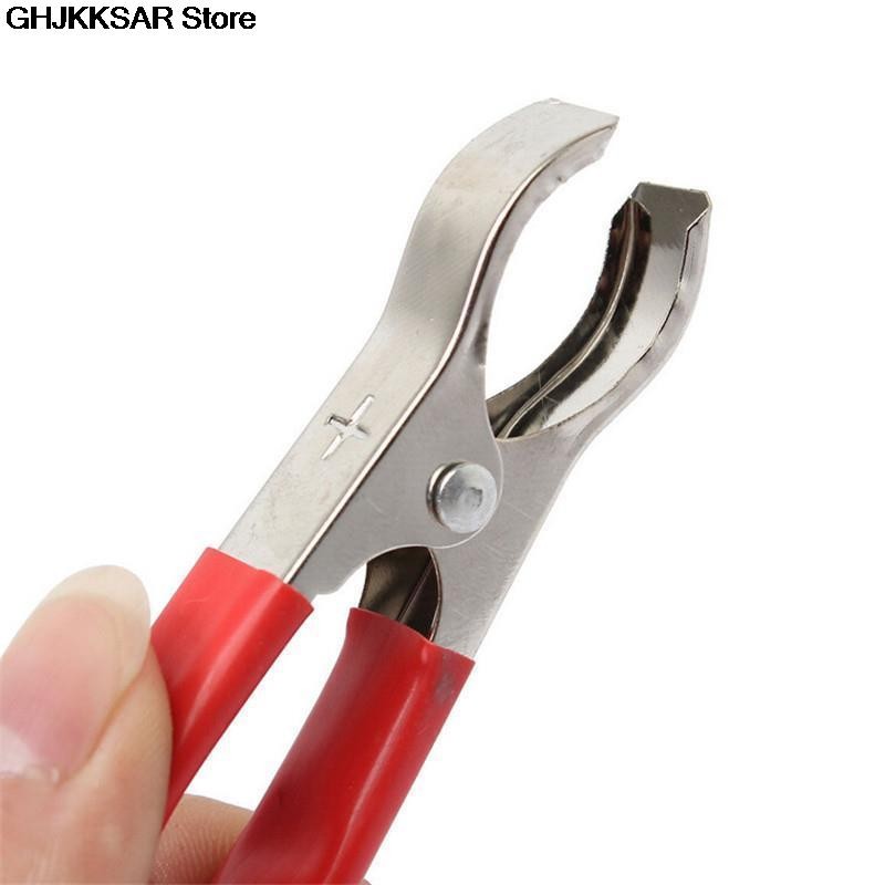 Hot Sale 2pcs 30A Insulated Alligator Clips 75mm Low Voltage Wire Lead Test Alligator Clamps