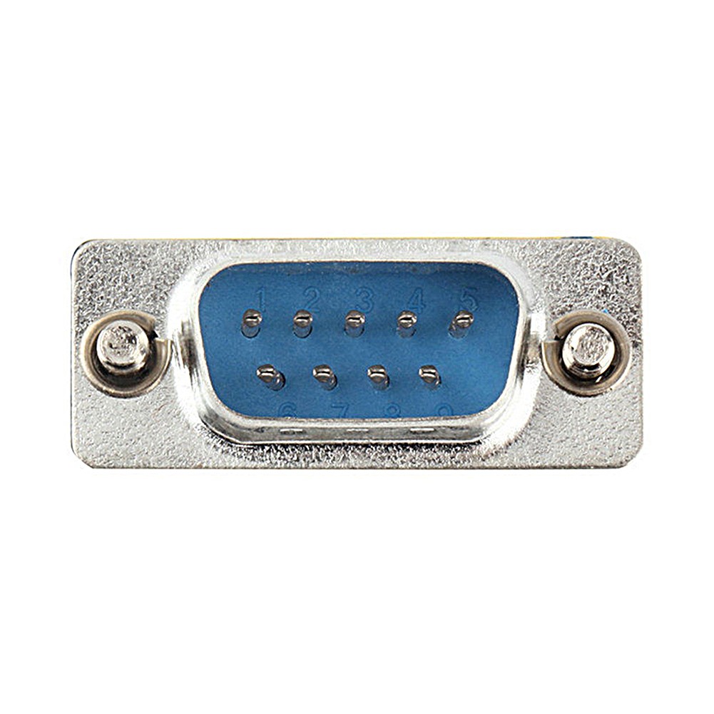 Interface Office Replacement Parts Male Gender Changer Mini Coupler Practical Portable 9 Pin Home Serial Cable Adapter