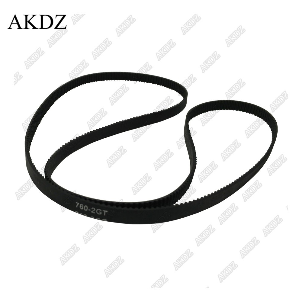 2GT timing belt length 700 710 738 740 750 752 760 782 784 800 width 6mm 2M 2GT synchronous rubber closed CNC belt