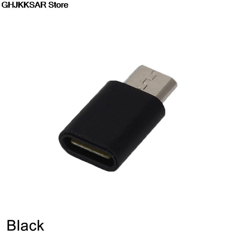 Type C Male, Female to Micro USB Adapter Connector