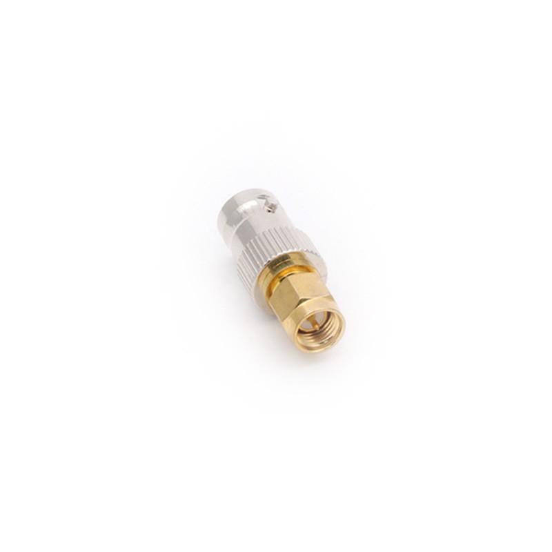 BNC Female Jack to SMA Male Plug Connector 12/50/100pcs RF Coax Coaxial Radio Antenna Converter Adapter