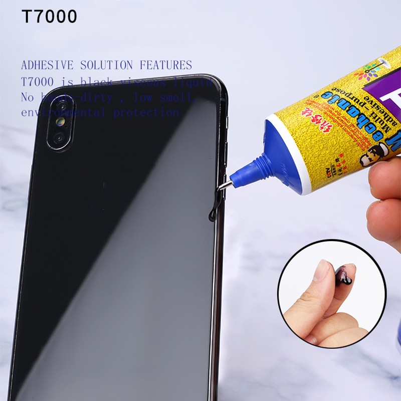 MECHANIC 50／110ML Adhesive Black Glue Multi-purpose Glue Epoxy Resin Repair Phone LCD Touch Screen Jewelry Crafts DIY Glue T7000