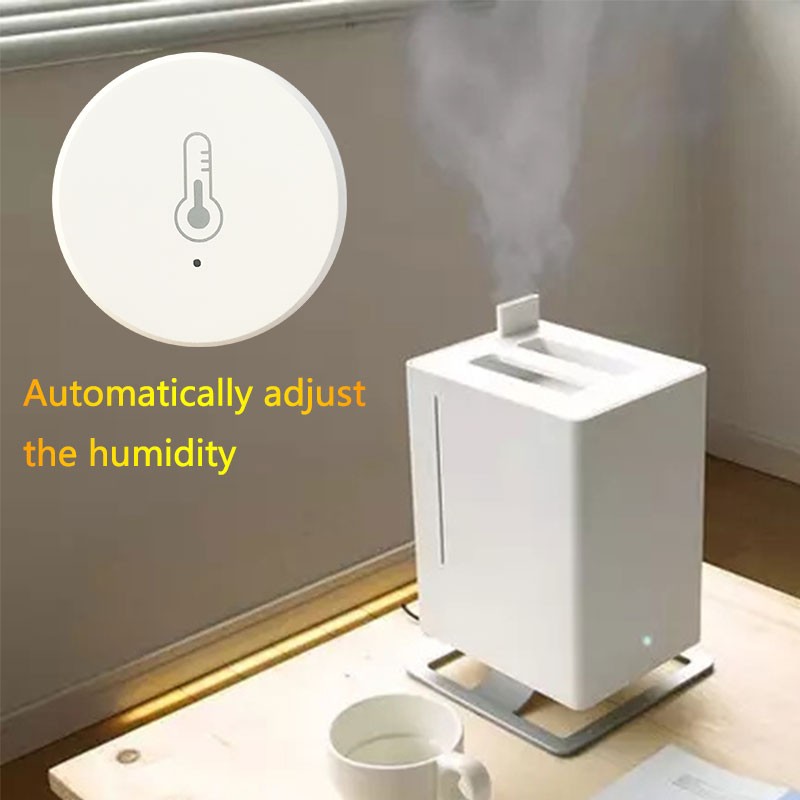 Tuya ZigBee Temperature Humidity Sensor Works with Alexa Google Smart Home Smart Life / Tuya Smart App Contro