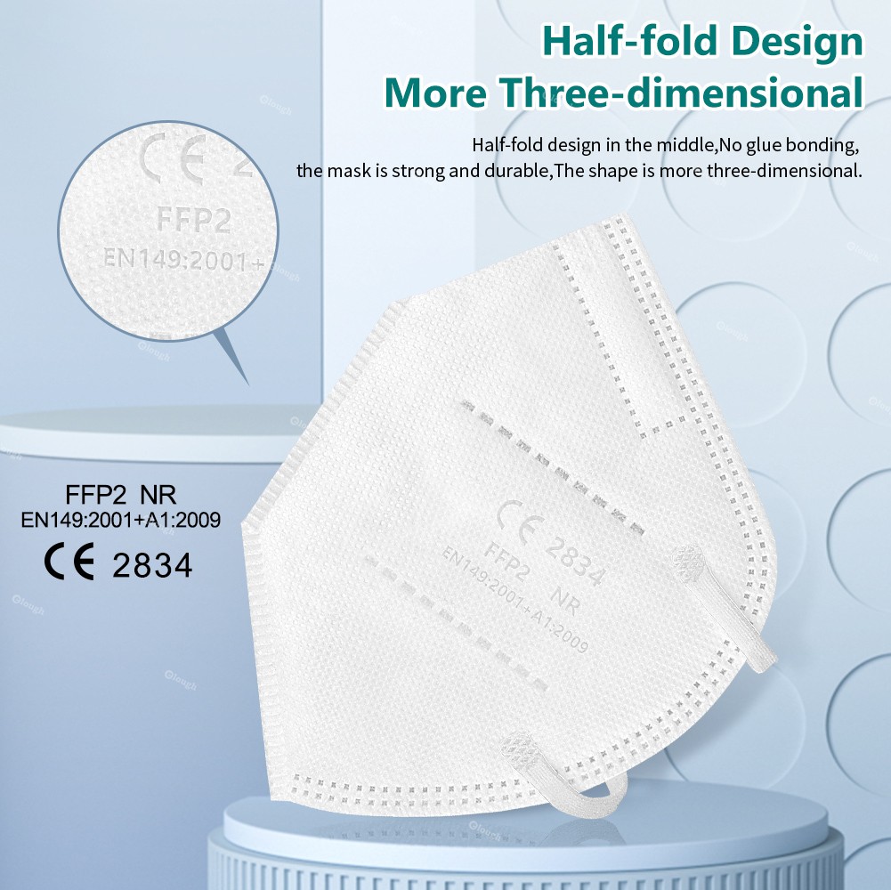 Protective Masks FFP2 CE KN95 Certification Face Mask 5ply Reusable Mascarillas fpp2 homology ada Adult Dust Masken ffp2masken