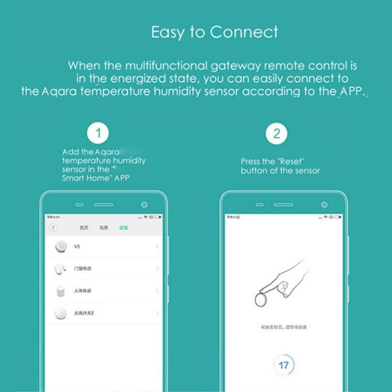 Aqara Zigbee Temperature Humidity Sensor Wireless Thermometer Hygrometer Mijia Temperature Humidity Sensor For Smart Home Kit