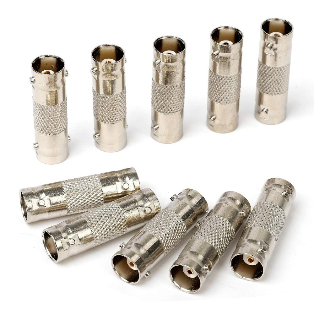 2/5/10pcs JR-B15 Soldering Female cctv BNC Connector BNC Injector for CCTV System