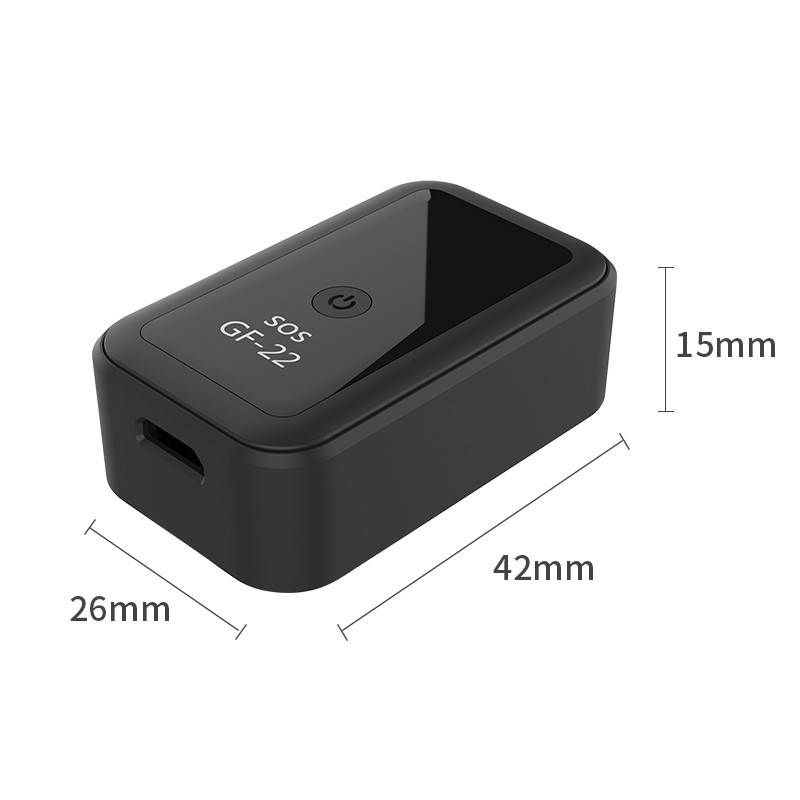 New GF22 Mini GPS Tracker Real Time Car GPS Tracker Voice Control Magnetic Anti Lost Device Auto Vehicle GPS Locator Localizador