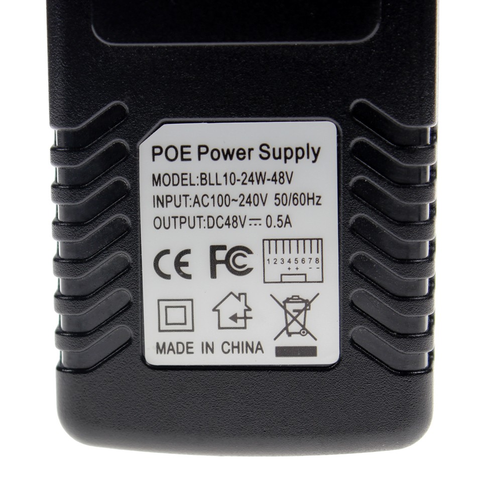 Surveillance CCTV Security POE Wall Plug PoE Adapter Ethernet Adapter IP Camera Phone POE Power Supply