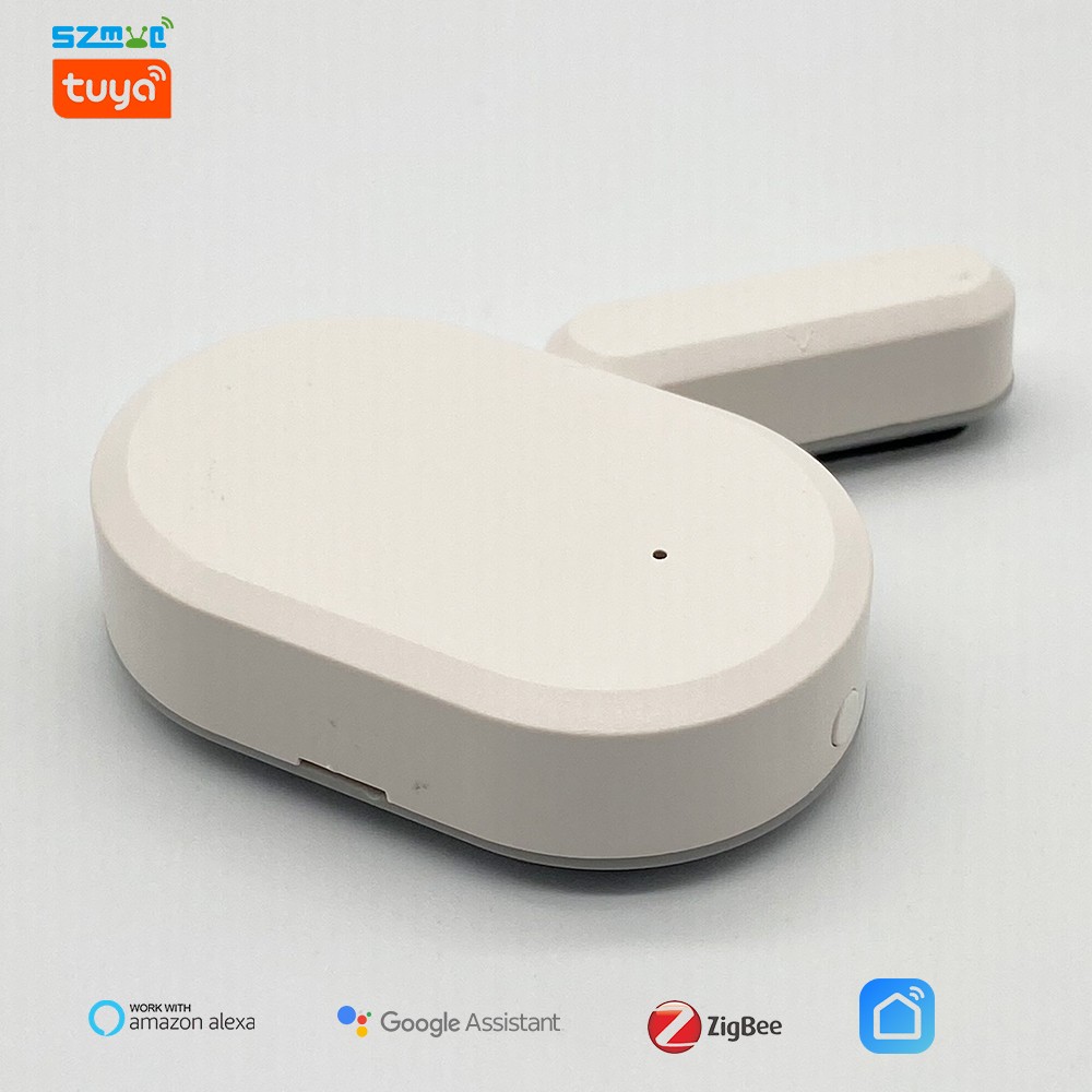 ZigBee Window Door Sensor for Tuya APP Open Entry Smart Security Alarm Compatible Work with Alexa Hub Required ZigBee Gate