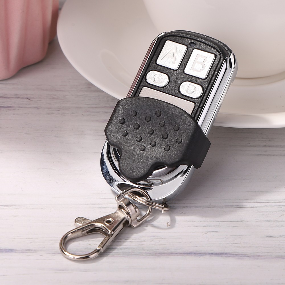 Metal Clone Key Remote Control 315/433MHz Clone Hard Learning Code for Garage Door Home Gate Car