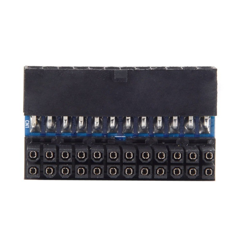 ATX 24Pin 90 Degree 24 Pin to 24pin Power Plug Adapter Motherboard Power Connectors Modules for Power Supply Cables