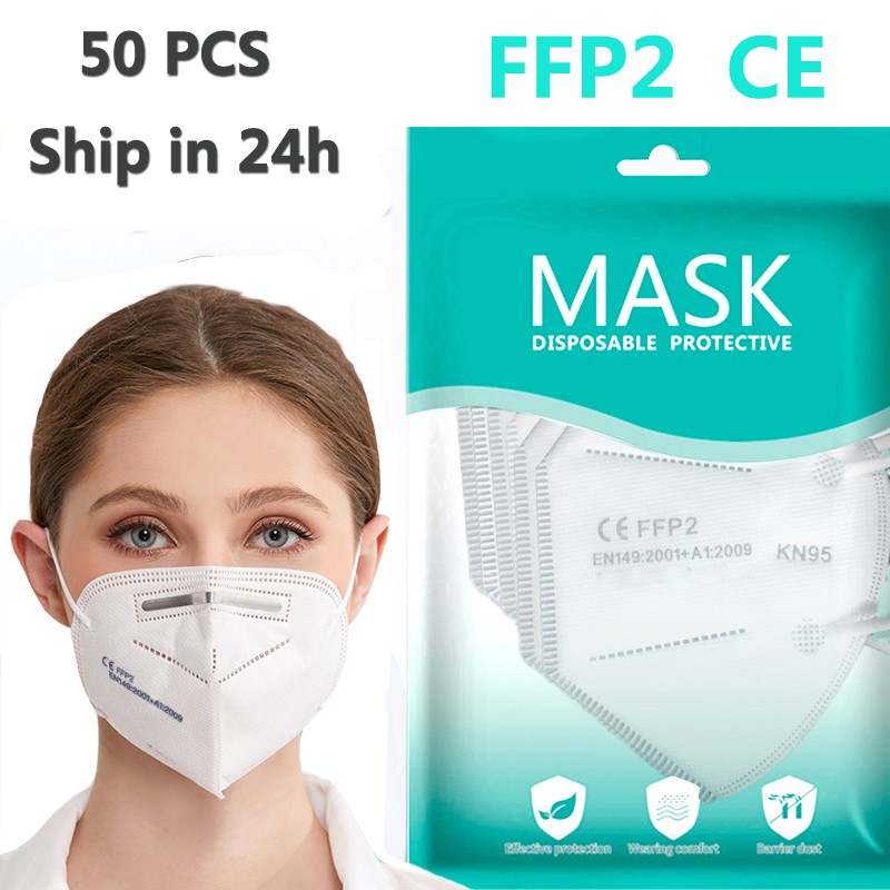 FFP2 Mouth Mask kn95 Masks 5-layer KN95Mask Face Cover mascarillas fpp2 Protective Anti-dust FFP2mask KN95 Mask FFPP2 KN95MAS