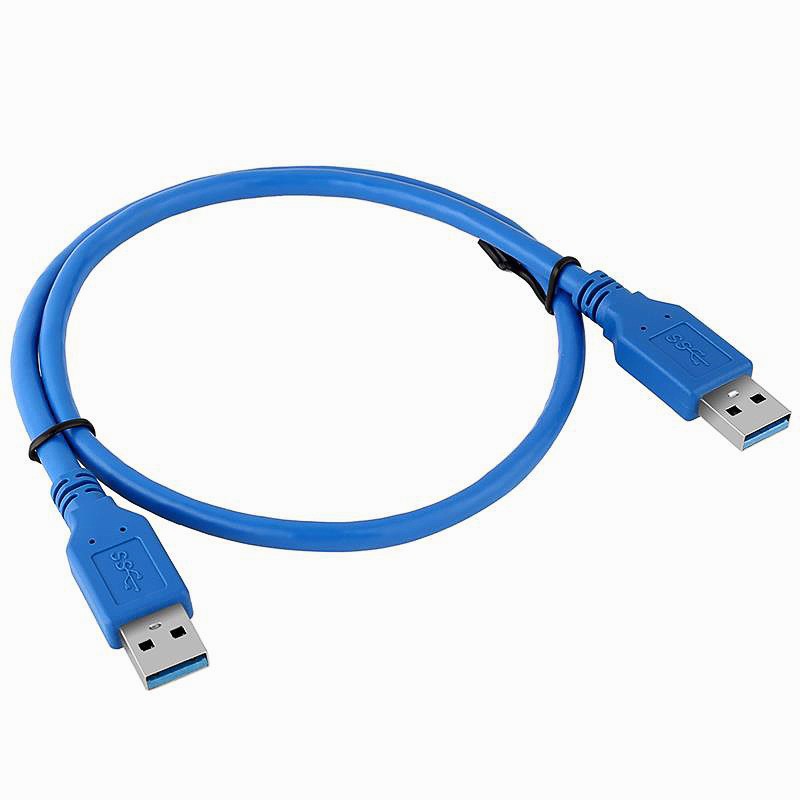 USB 3.0 كابل بيانات كابل يو اس بي عالية السرعة وذكر إلى كابل موصل ذكر 0.6 M AM/AM تمديد كابل