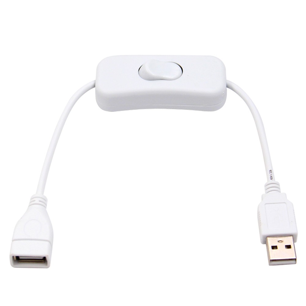 28cm USB Cable With Switch ON/OFF Accessory Extension Switch Cables For USB Lamp USB Fan Power Supply Line Durable Adapter Hot Sale