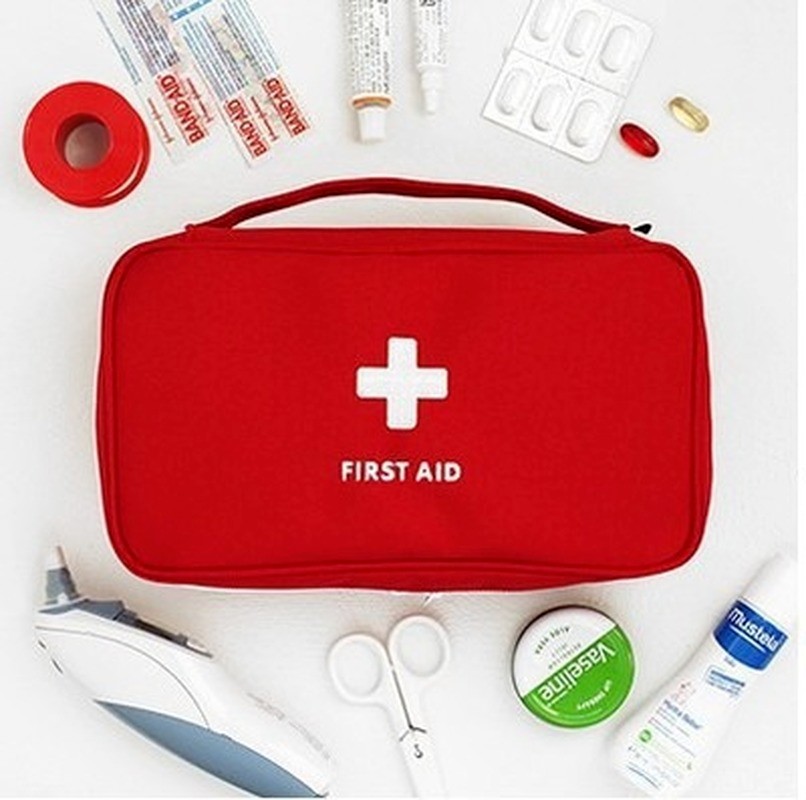 Empty Large First Aid Portable Outdoor Survival Disaster Earthquake Emergency Bags Large Capacity Home/Car Medical Pack