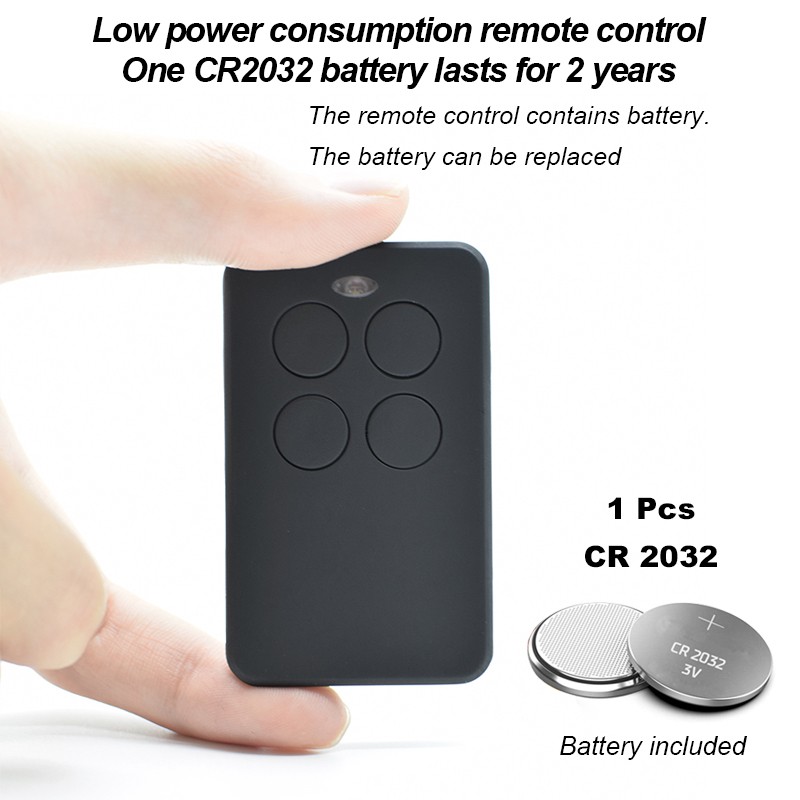 3x Automatic Scanner 287-868MHz Garage Door Remote Control With Remote Control To Open Fixed Rotate Code