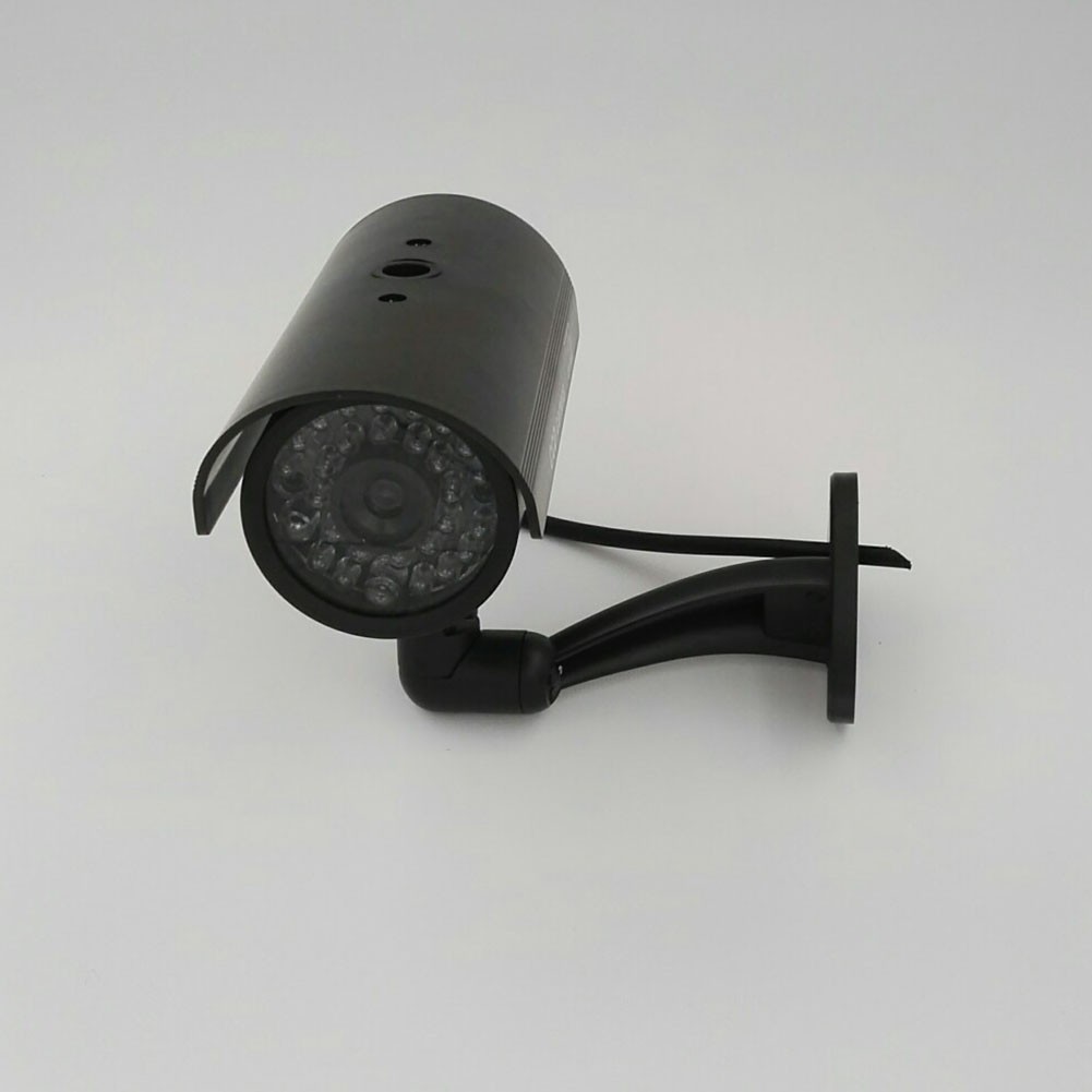 Home Waterproof Hotels Office Shops Safety Parks LED Light Easy to Use Warning Simulation Camera