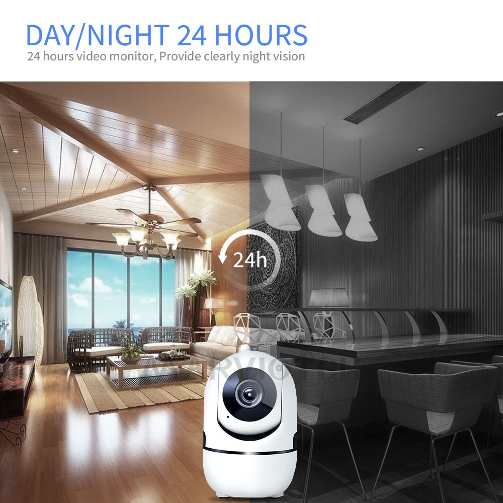 Wireless Video Baby Monitor with 2MP IP Camera, Wireless Video Baby Monitor, Wi-Fi, with Crying Alarm