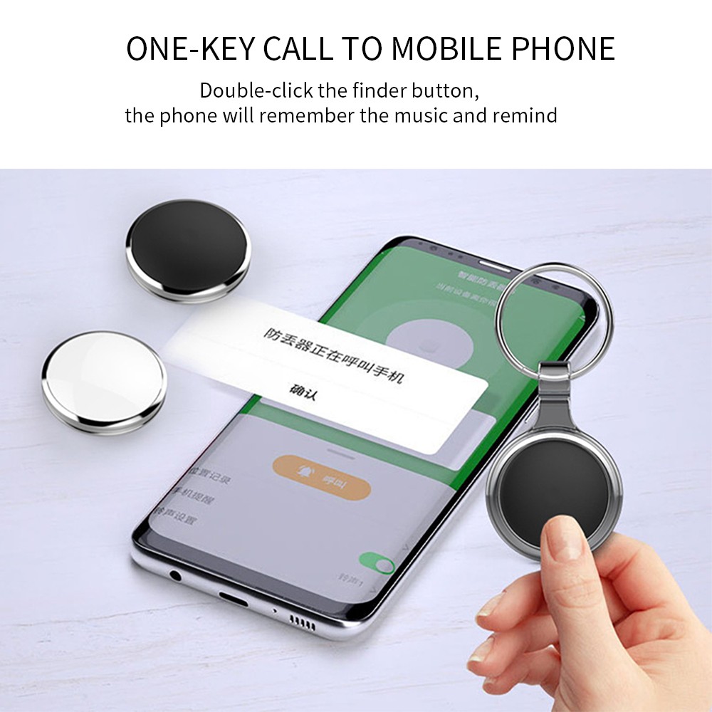 Tuya Smart Card GPS Tracker Bluetooth Anti-lost Alarm Keys Wallet Mini Alarm Device 2-way Search Tracker Location Item Finder