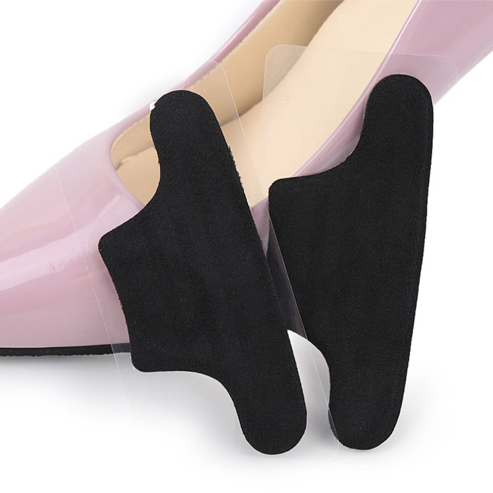 1 Pair Korean Fashion Soft Silicone Insert Heel Liner Grips High Heel Comfort Pads Feet Care Accessories Almohadillas Pies