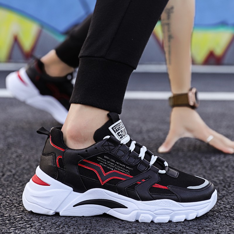 Men's Fashion Shoes 2022 Platform High Quality Sports Running Shoes Men Casual Shoes Walking Summer Breathable Colorful Dad Shoes