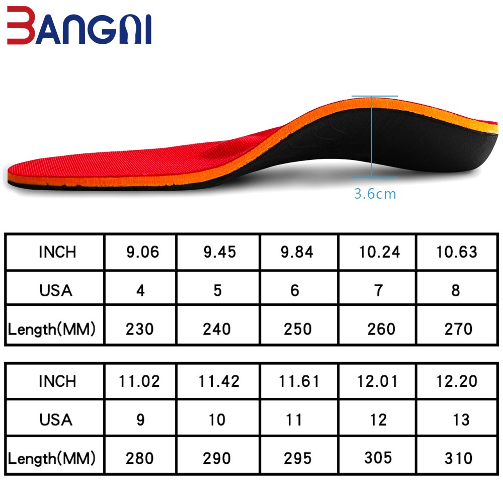 3ANGNI تقويم العظام قوس إكسسوارات أحذية الدعم إدراج تقويم العظام أقدام مسطحة نعل للرجال امرأة كعب الألم التهاب اللفافة الأخمصية