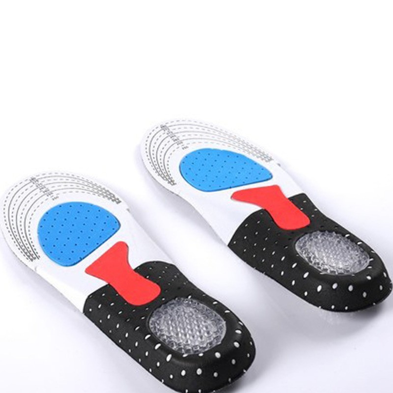 Cuttable Silicone Insoles for Shoe Men Women Orthotic Arch Support Sport Shoe Pad Soft Running Insert Cushion Memory Foam Insole