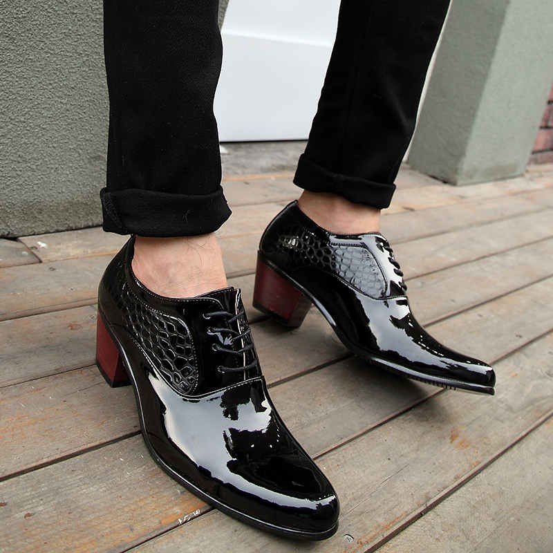 High quality men's luxury brand shoes high heels men wedding shoes non-slip mens dress shoes 2021 classic designer sneakers G16