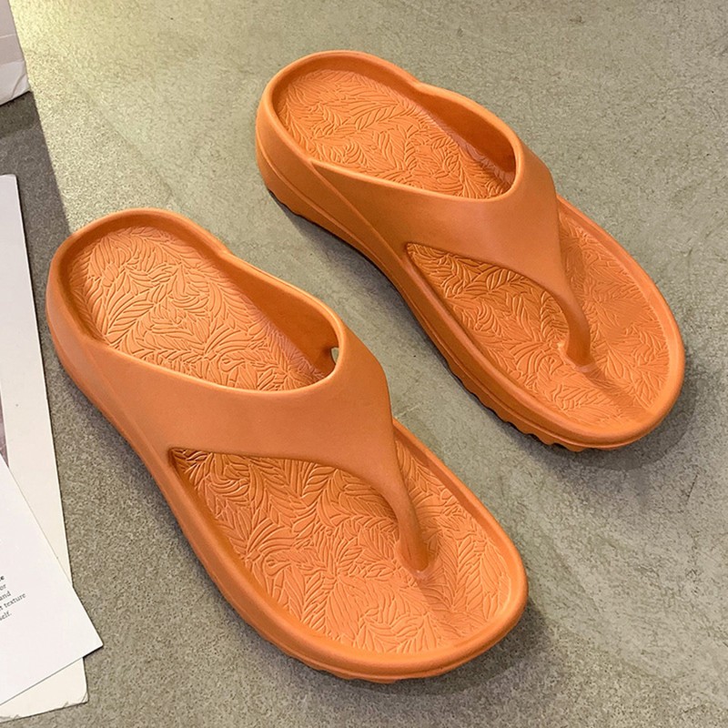 Women 2021 new summer platform flip flops casual flat slides outdoor beach sexy barefoot plus size slippers