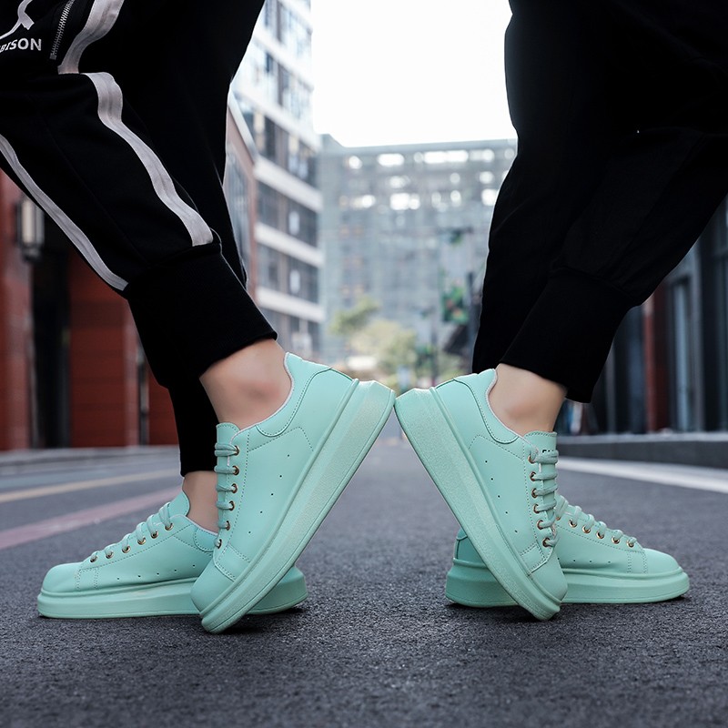 2022 Fashion Women Sneakers Vulcanized Shoes Lover Lace-up Casual Shoes Orange Basket Shoes Breathable Walking Sewing Men Flats