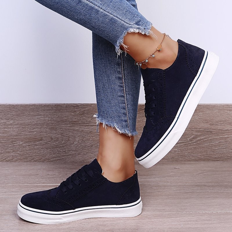 Women Loafers Platform Loafers Women's Shoes 2022 New Spring Summer Canvas Sports Suede Sneakers Plus Size Oxford Shoes