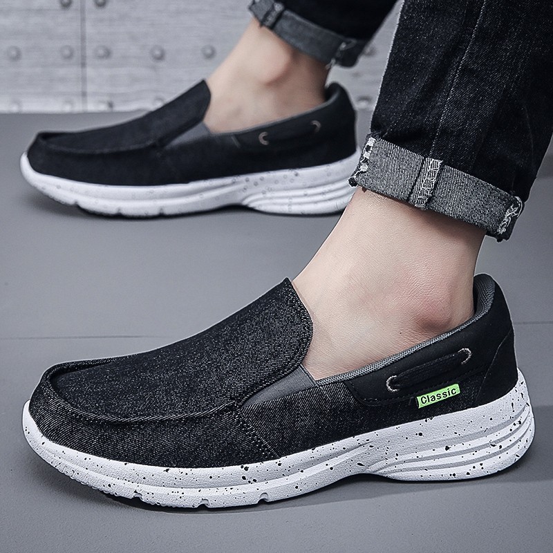 2022 summer men's casual shoes comfortable loafers outdoor lightweight sports shoes fashion men canvas shoes large size vulcanized shoes