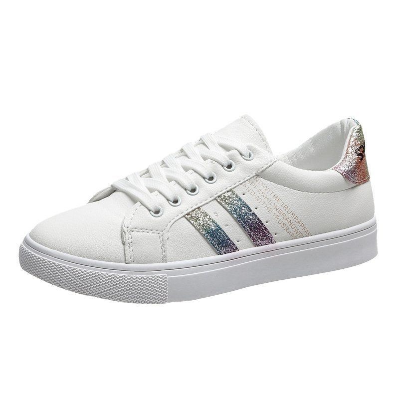 2021 New Fashion Women's Low-cut Casual Couple Platform Little White Shoes Ins Trend Student Tennis Vulcanization Female Sneakers