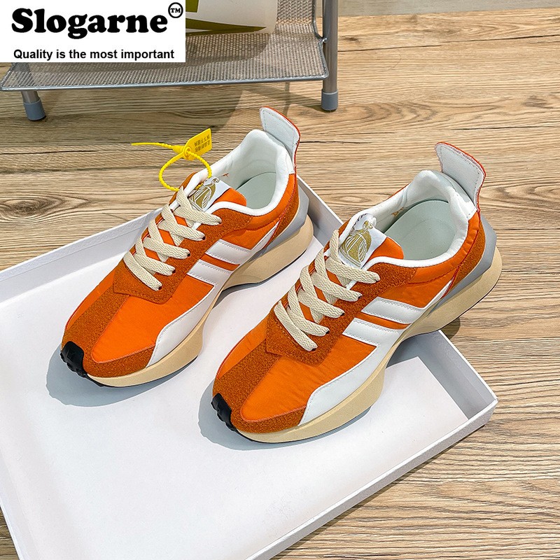 2022 New Women's Spring Leisure Sneakers Students Running Shoes Platform Girl Vulcanize Shoes Mixed Color Casual Sneakers