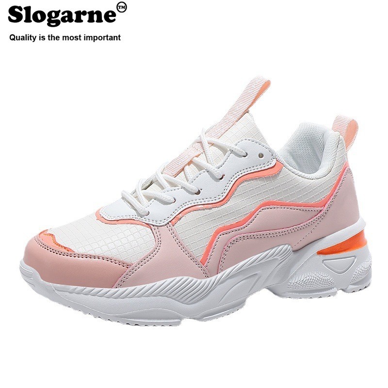 The new women's sports shoes spring autumn leisure sneakers casual shoes outdoor comfortable breathable non-slip vulcanized shoes