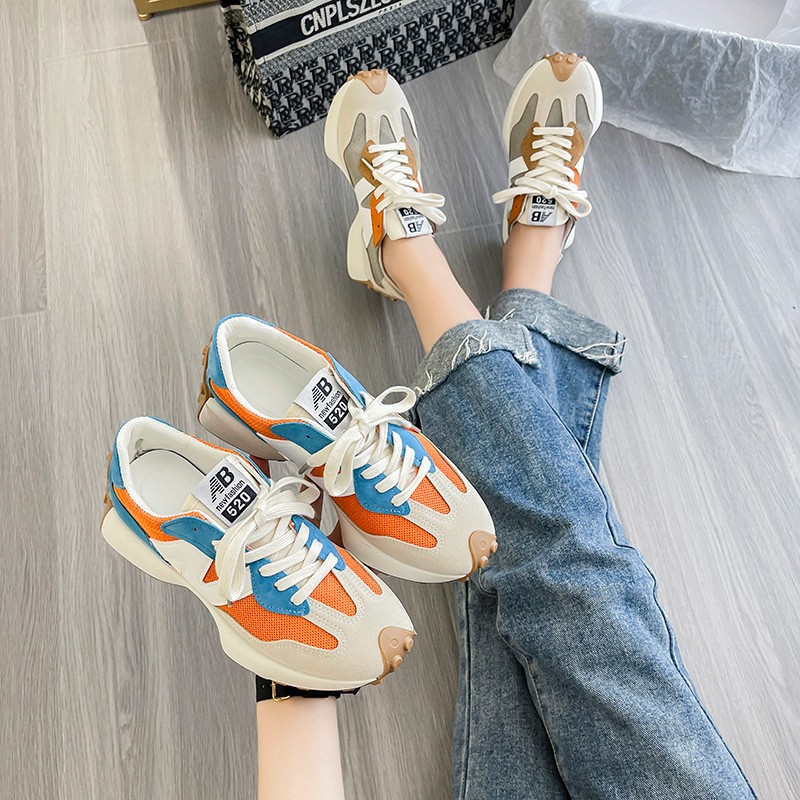 Luxury Brand Fashionable and Breathable Women's Shoes Ms Small Waist Sneakers Alibaba Women's Running Shoes Sneakers