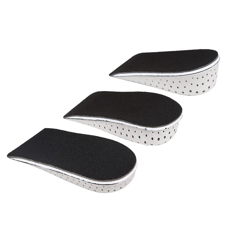 Heel Height Increase Insoles For Men Invisible Increase Lift Shoes Cushion EVA Half Increasing Insert Comfortable Foot Cushions