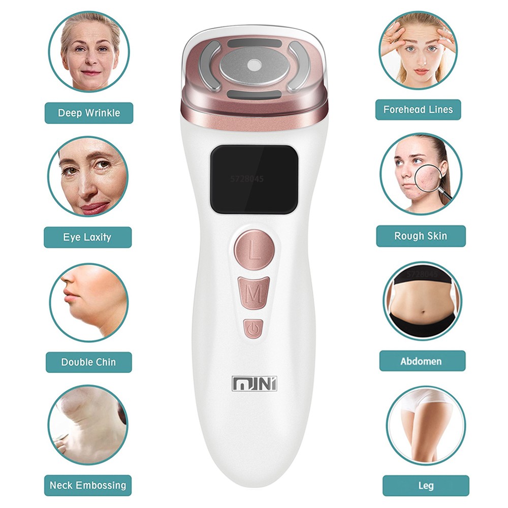 NEW Mini HIFU Machine 1.0/2.0 Skin Care RF Radio Frequency EMS Therapy Rejuvenation for Skin Tightening Lifting Sagging Wrinkles