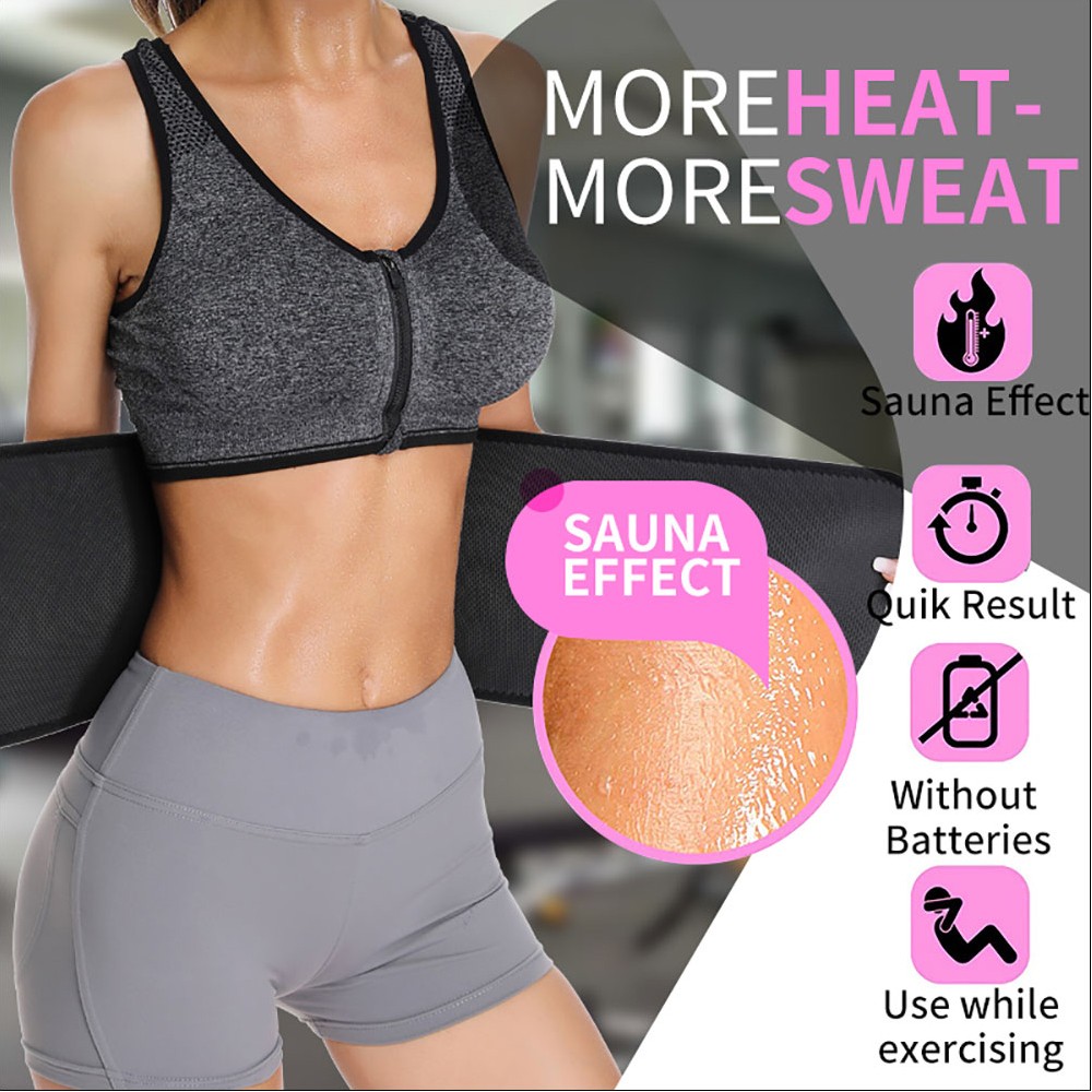 Sweet waist trimmer for men and women | Premium waist trainer sauna suit with more torso coverage for better perspiration