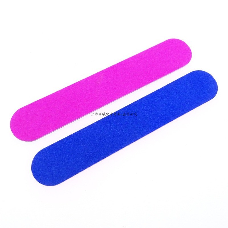 Double Side 180 Nail Polish Sanding 100pcs Disposable Mini Wooden Nail File Buffer Strips Grinding Polishing Manicure Care Tools