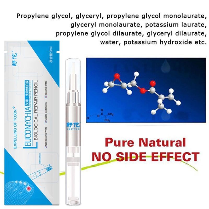 Fungal Nail Pen, 3ml, Effective, Onychomycosis, Paronychia, Anti-infection, Fungi, Repair Solution, Toenail Treatment Gel, Nourishing Essence