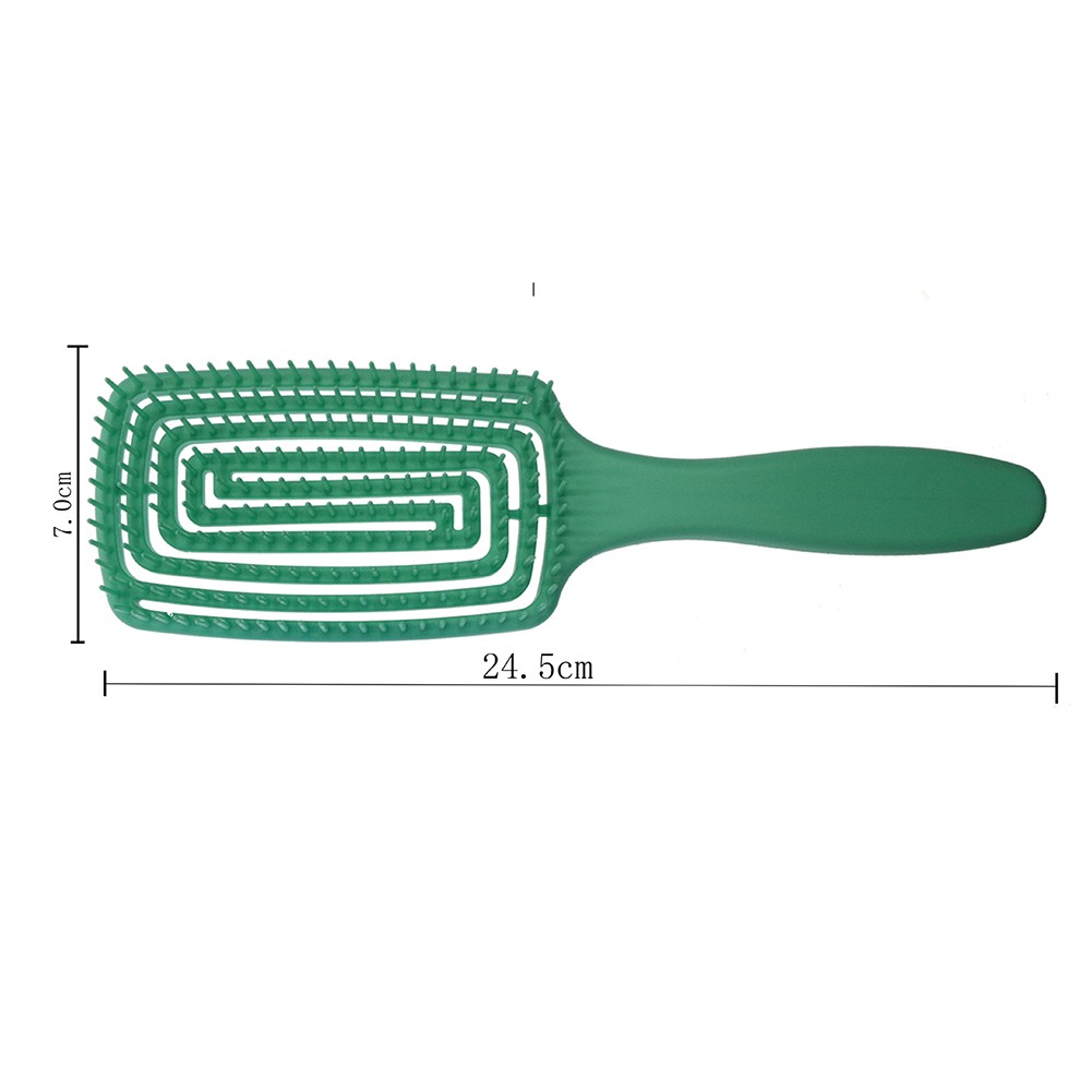 Wide Tooth Arc Massage Comb Anti-static Practical Anti-tangle Comb Salon Styling Non-slip Comfortable Hair Care Hair Brush Comb